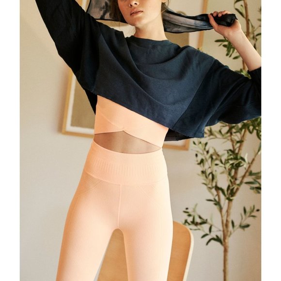 🎉LAST CHANCE🎉 NWT FP Movement Surfside Sweatshirt / Navy - Picture 4 of 6